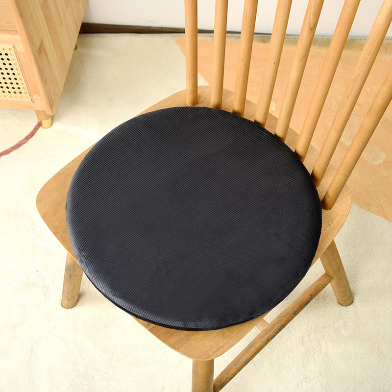 Jaapani stiilis ümmargune tooli padi mäluvahtiga, puuvillane kate, sobib kontorisse ja klassi jaoks