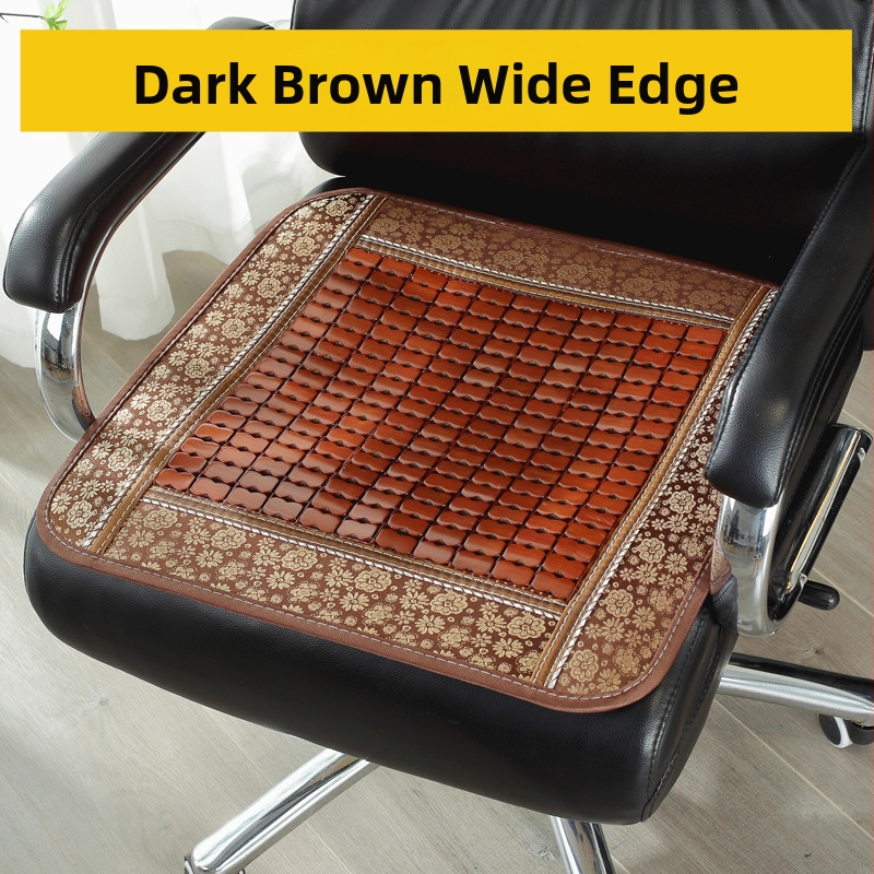 Bambusest tooli padjake, ühetooniline, elastse köie täidis, modernne minimalistlik stiil