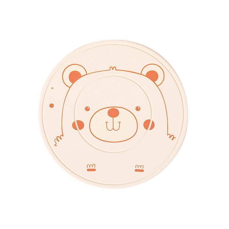 Silikoninis šilumos izoliacinis kilimėlis stalui – apskritos formos, modernus minimalistinis stilius, premium kokybė