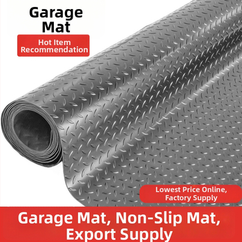 PVC neslystantis grindų kilimėlis virtuvei ir garažui, atsparus vandeniui, skalbiamas mašinoje