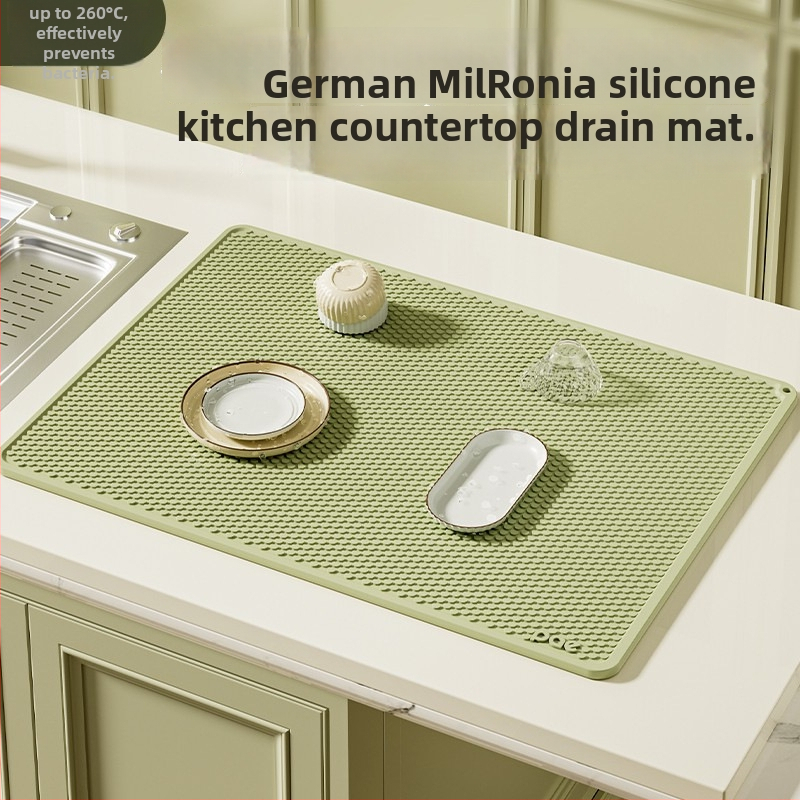 Silikoninis virtuvės kilimėlis – neslystantis, atsparus aukštai temperatūrai, kvadrato formos, aukštos kokybės