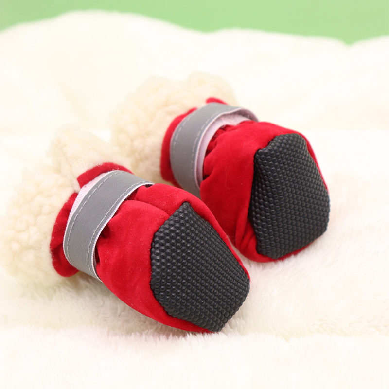 SORADD Naminių šunų bateliai iš poliesterio – neslystantys, palaiko šilumą, atsparūs dėvėjimui