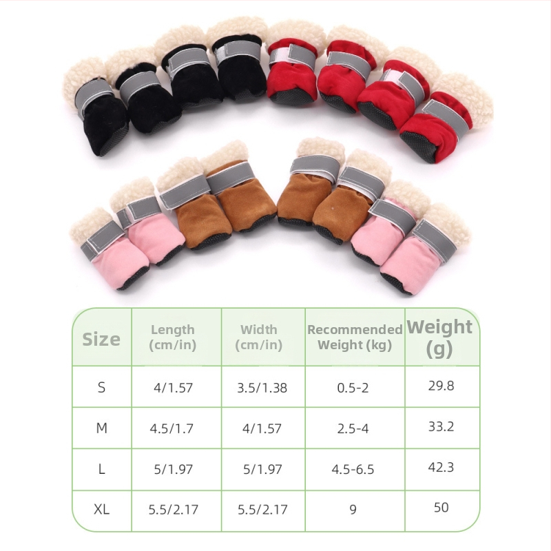 SORADD Lemmikloomade kingad polüestrist – libisemiskindlad, hoiavad sooja, kulumiskindlad