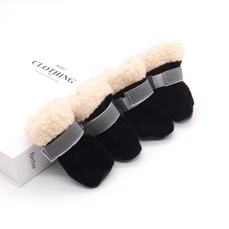 SORADD Naminių šunų bateliai iš poliesterio – neslystantys, palaiko šilumą, atsparūs dėvėjimui