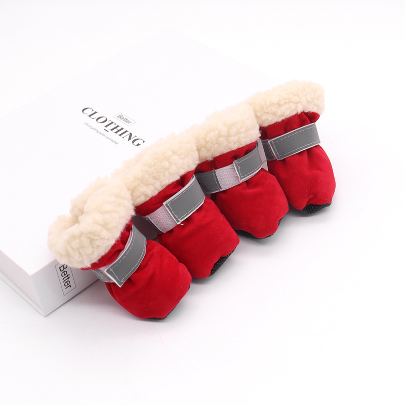 SORADD Naminių šunų bateliai iš poliesterio – neslystantys, palaiko šilumą, atsparūs dėvėjimui