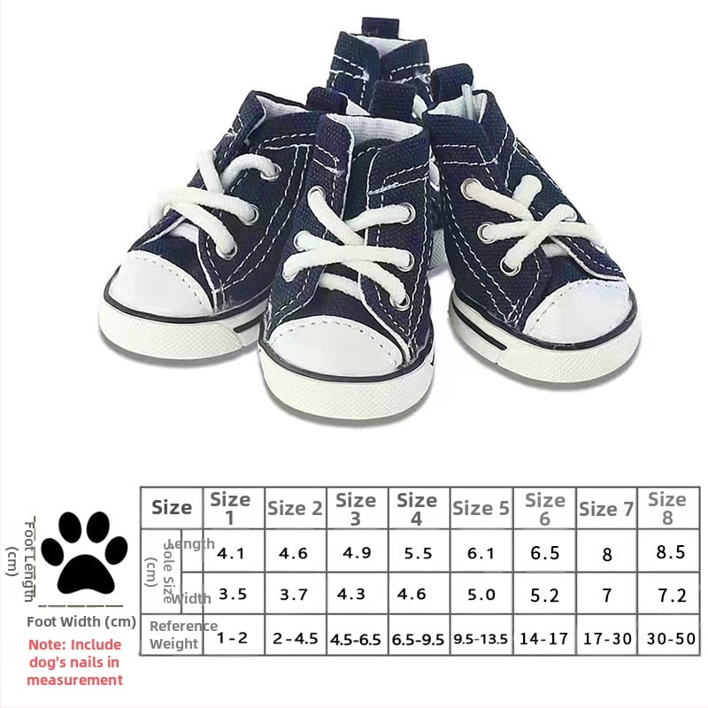 Naminių gyvūnėlių batai - neslidūs, atsparūs dėvėjimui, stora džinsinio audinio medžiaga, kvėpuojantys vasaros bateliai šunims ir katėms, universalus naudojimas