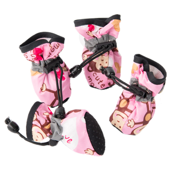 Šunų bateliai su minkšta padu, kvėpuojanti medžiaga, beždžionės atspaudas, anti-slip padas