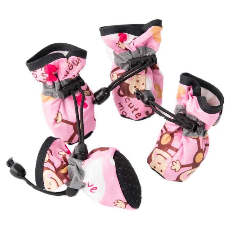 Šunų bateliai su minkšta padu, kvėpuojanti medžiaga, beždžionės atspaudas, anti-slip padas