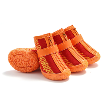 Παπούτσια για σκύλους μικρών ράτσων - Υφασμάτινα, Αδιάβροχα, Αντιολισθητικά, Ανθεκτικά στη φθορά