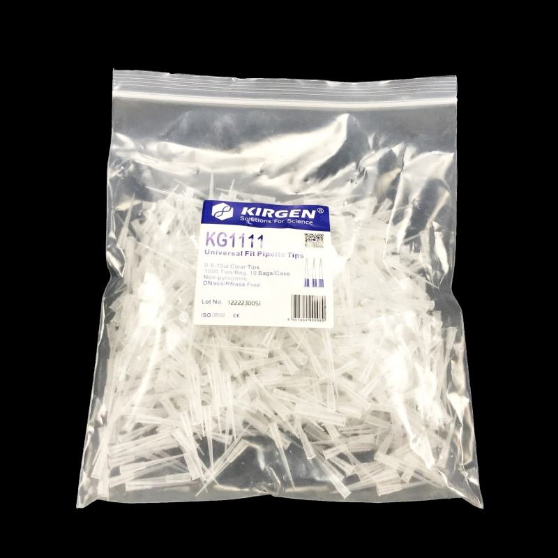 KIRGEN Без ензими пипетни върхове, пакетирани, лабораторни консумативи