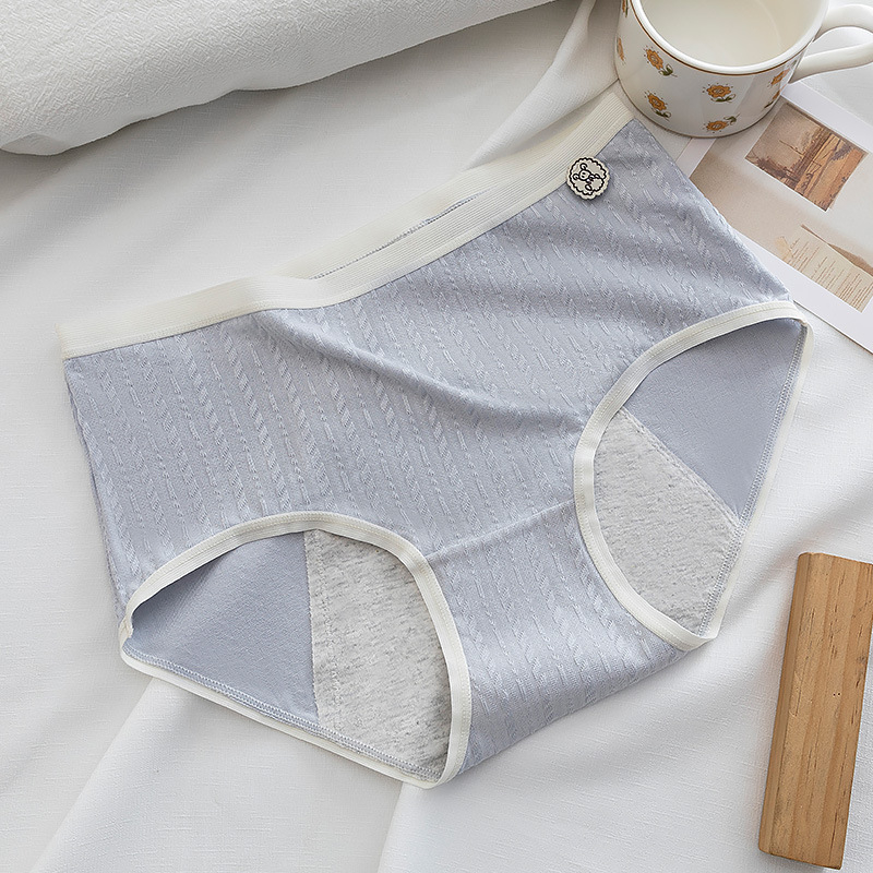 Bonas moterų menstruacinės kelnaitės, antibakterinės, vidutinio liemens, apsauga nuo pratekėjimo; pagrindinis audinys: regeneruotos celiuliozės pluoštas 93,9%, tarpinės įdaila 100% medvilna