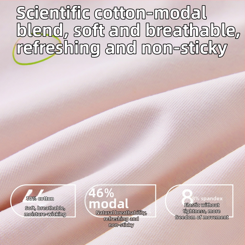 Modalist menstruatsioonipüksid teismelistele, keskmine vöökoht, krooni vooder 72% regeneratsiooni tselluloosi kiud, füsioloogiline funktsioon, karikatuurimuster