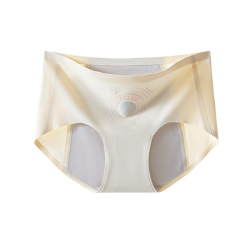 Nailono be siūlių menstruacijų kelnaitės, vidutinio liemens, nepralaidžios, kvėpuojančios, antibakterinės