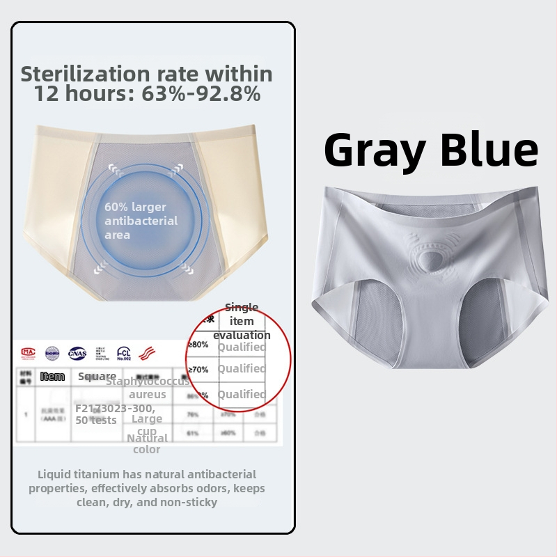 Nailono be siūlių menstruacijų kelnaitės, vidutinio liemens, nepralaidžios, kvėpuojančios, antibakterinės