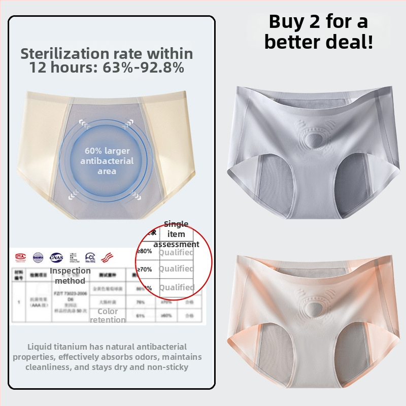 Nailono be siūlių menstruacijų kelnaitės, vidutinio liemens, nepralaidžios, kvėpuojančios, antibakterinės