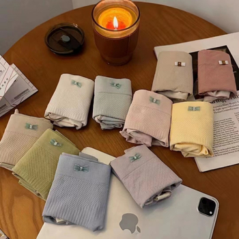 Nylon gaćice s Mulberry svilenom podstavom, srednji pojas, prozračne, bezšivne, podizanje zadnjice i kontrola trbuha, kutija za poklone od 10 kom