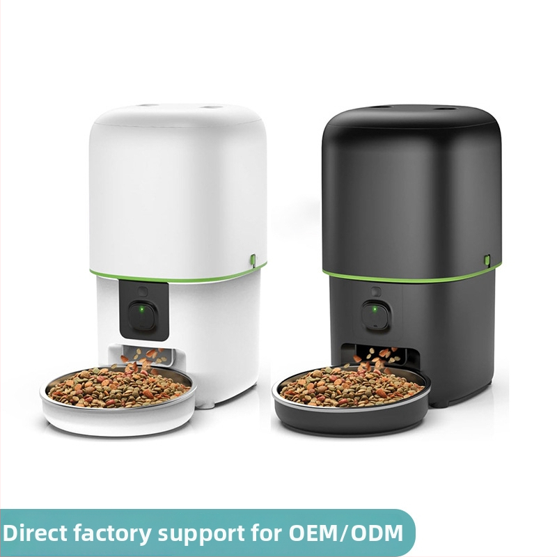 PF05 automatinis šėrimo įrenginys naminiams gyvūnėliams, su programėlių palaikymu, nuimamas dizainas, 1 metų garantija, tinka katėms ir šunims