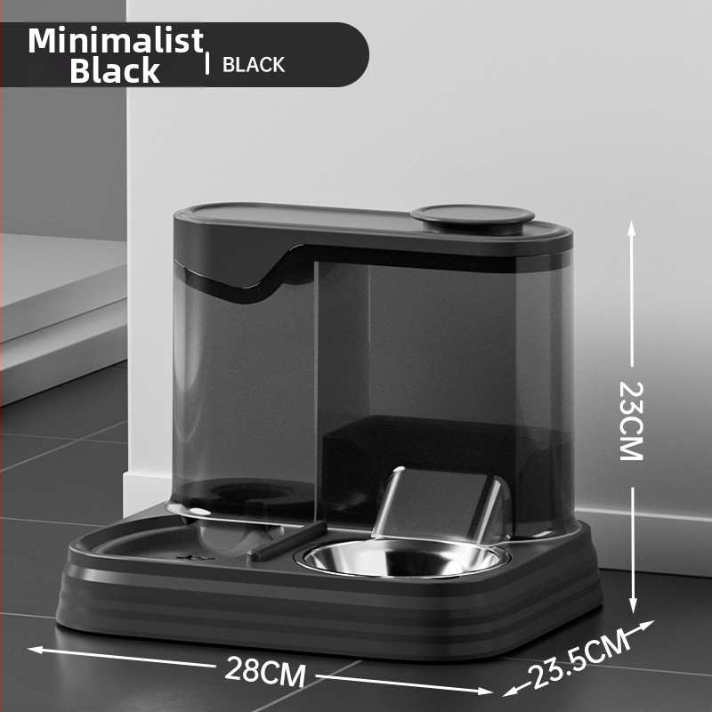 Automatinis katės šėrimo ir geriamasis dozatorių rinkinys su katės dubeniu - komplektas