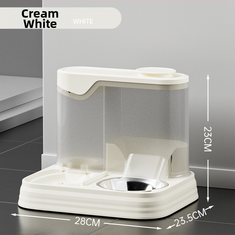 Automatinis katės šėrimo ir geriamasis dozatorių rinkinys su katės dubeniu - komplektas