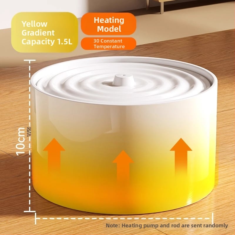 Keraminis katės vandens dozatorius su automatiniu šėrimu ir temperatūros kontrole (Medžiaga: keramika; Skirta: katėms; Automatinis šėrimas: Taip; Kategorija: Gyvūnų maistas)