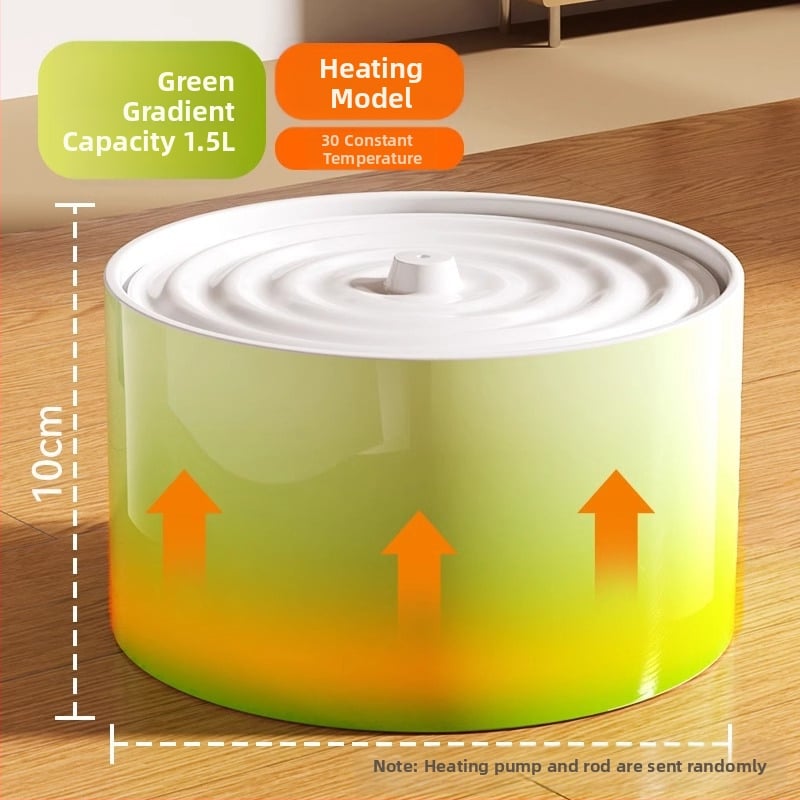 Keraminis katės vandens dozatorius su automatiniu šėrimu ir temperatūros kontrole (Medžiaga: keramika; Skirta: katėms; Automatinis šėrimas: Taip; Kategorija: Gyvūnų maistas)