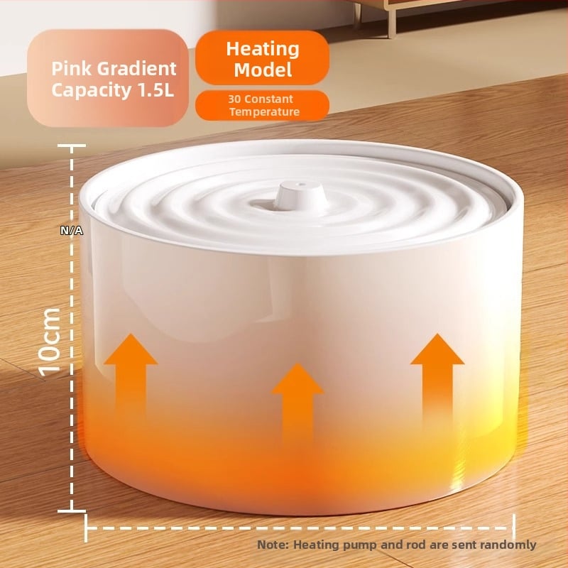 Keraminis katės vandens dozatorius su automatiniu šėrimu ir temperatūros kontrole (Medžiaga: keramika; Skirta: katėms; Automatinis šėrimas: Taip; Kategorija: Gyvūnų maistas)