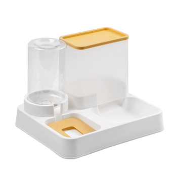 Automatski hranilica za mačke s integriranim spremnikom vode i zdjelom