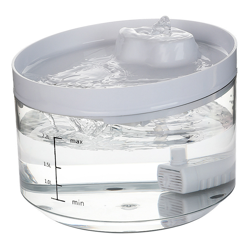 Φοντάν πόσης για γάτες με αυτόματο φιλτράρισμα και κυκλοφορία νερού, αποσπώμενο, ABS+PET, 660 g