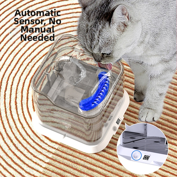 Naminių gyvūnų vandens fontanas CW-001, išmanus vandens cirkuliavimas, atsiskiriamas, tylus, didelė talpa, katėms ir šunims