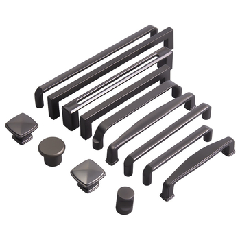 Mâner de ușă pentru dulap, modern minimalist, formă arcuită, aliaj de zinc, montaj pe suprafață, pentru garderobă