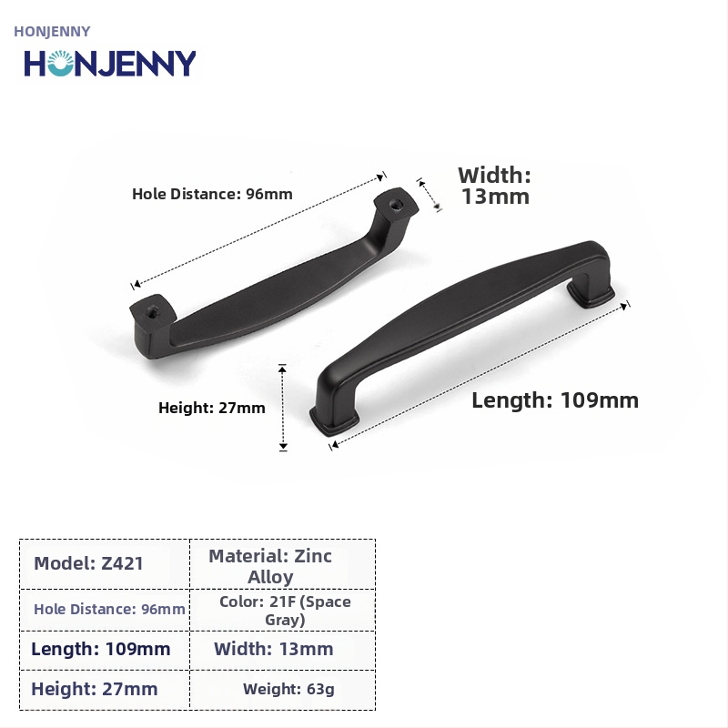 Spintelės durų rankena, šiuolaikinis minimalistinis stilius, lankas formos, cinko lydinys, paviršinis montavimas, drabužių spintai