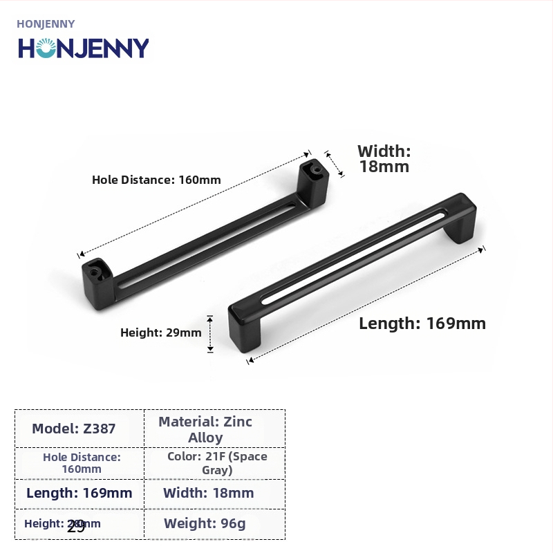 Spintelės durų rankena, šiuolaikinis minimalistinis stilius, lankas formos, cinko lydinys, paviršinis montavimas, drabužių spintai