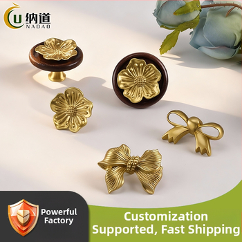 Mâner pentru ușă de dulap, din cupru forjat, stil luxos ușor, montare pe suprafață, model 26019/26020/2606