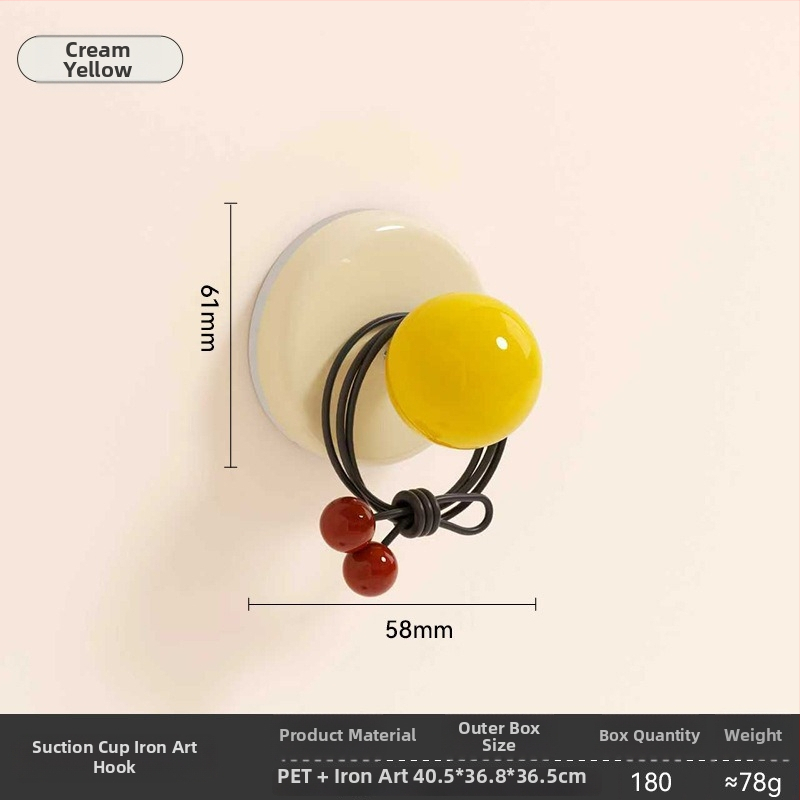 Durų rankena su siurbimo puodeliu – PET+ABS, YM.7242, sfçiarinis dizainas, be gręžimo montavimas, tinka stumdomoms durims, spintelėms ir stalčiams