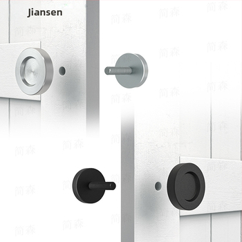 Apskrito tipo durų rankenėlė slankiosioms durims – anglies plienas, plastinio purškimo paviršius