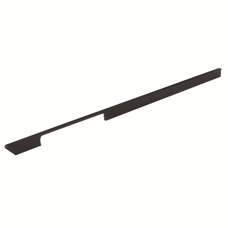 Mâner pentru ușă de dulap, aliaj de aluminiu, turnare prin presiune, formă bară, montaj pe suprafață, model Hy52003