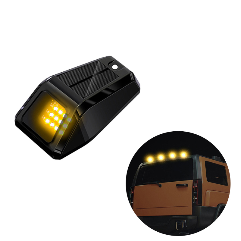 Соларен LED пилотна светлина за покрива на автомобил - 12 LED DRL и амбиентно предупредително осветление. Модел DRL172