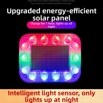 Соларно предупредително светло за автомобили – антизадно сблъсване, високоинтензивно мигане, магнит за защита срещу кражба, презареждащо, универсална съвместимост