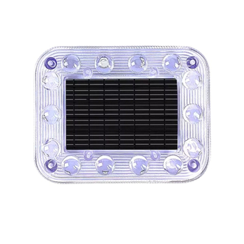 Соларно предупредително светло за автомобили – антизадно сблъсване, високоинтензивно мигане, магнит за защита срещу кражба, презареждащо, универсална съвместимост