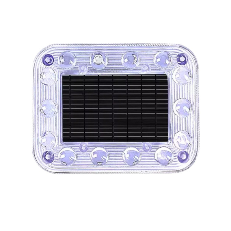 Соларно предупредително светло за автомобили – антизадно сблъсване, високоинтензивно мигане, магнит за защита срещу кражба, презареждащо, универсална съвместимост