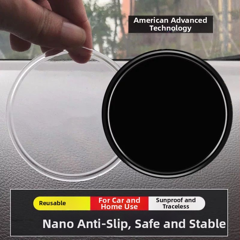 Ümmargune PU auto libisemisvastane matt – nano kleepuv, kohandatav trükitud logoga, bränd zhigang, litsentsitud privaatne märgis