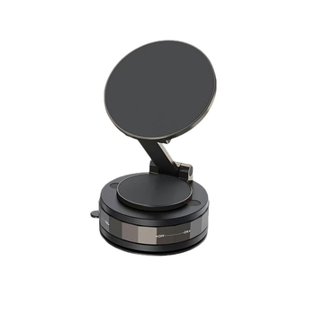 Auto mobiiltelefoni hoidja koos vaakumkinnitusega ja juhtmevaba laadimisega – 20W, sobib esiklaasile