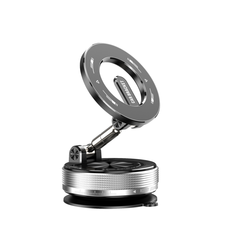 Ke hao auto telefonihoidja vaakumkinnitusega, 360° pöörlemine, USB laadimispesa, universaalne ühilduvus