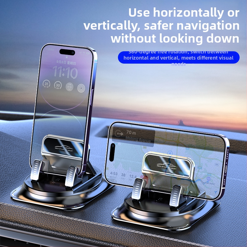 Βάση τηλεφώνου αυτοκινήτου – 360° περιστροφή, κολλητή εγκατάσταση, καθολική συμβατότητα, δυνατότητα προσαρμογής