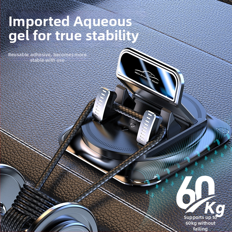 Βάση τηλεφώνου αυτοκινήτου – 360° περιστροφή, κολλητή εγκατάσταση, καθολική συμβατότητα, δυνατότητα προσαρμογής
