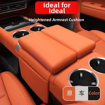 Käetoe tõstmispadi telefoni taskuga Li Auto L6-L9 jaoks, nahk, kohandatav, kaubamärk Specific