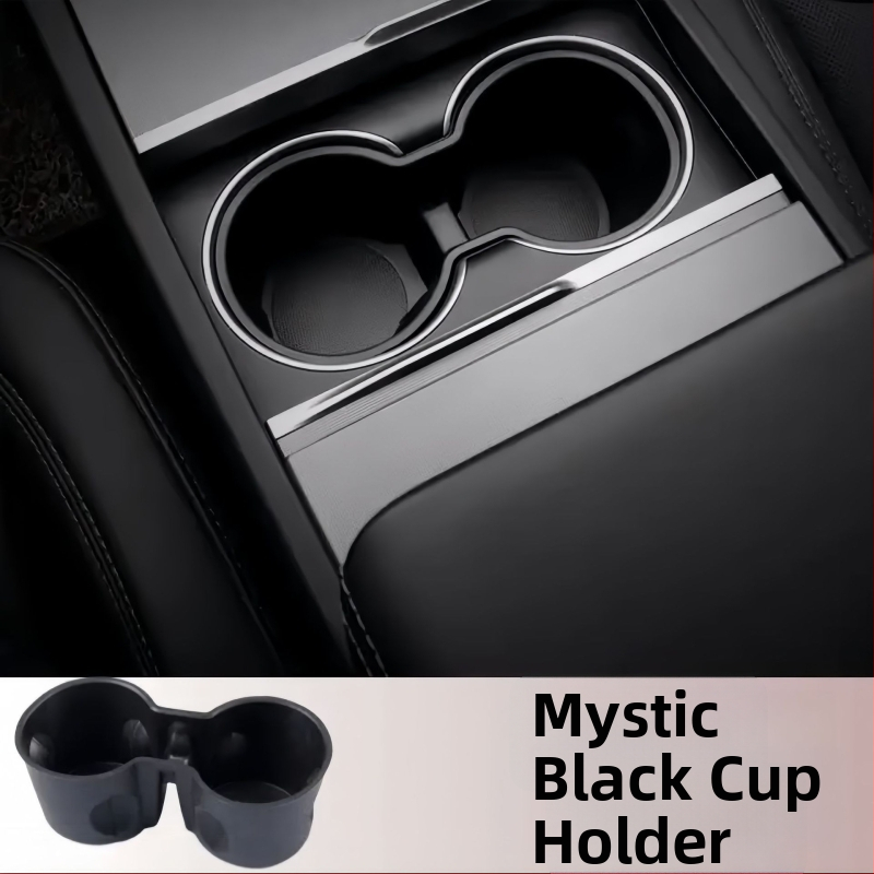 Tassihoidik ja hoiukast Tesla Model Y ja Model 3 jaoks – keskkonsooli piiraja