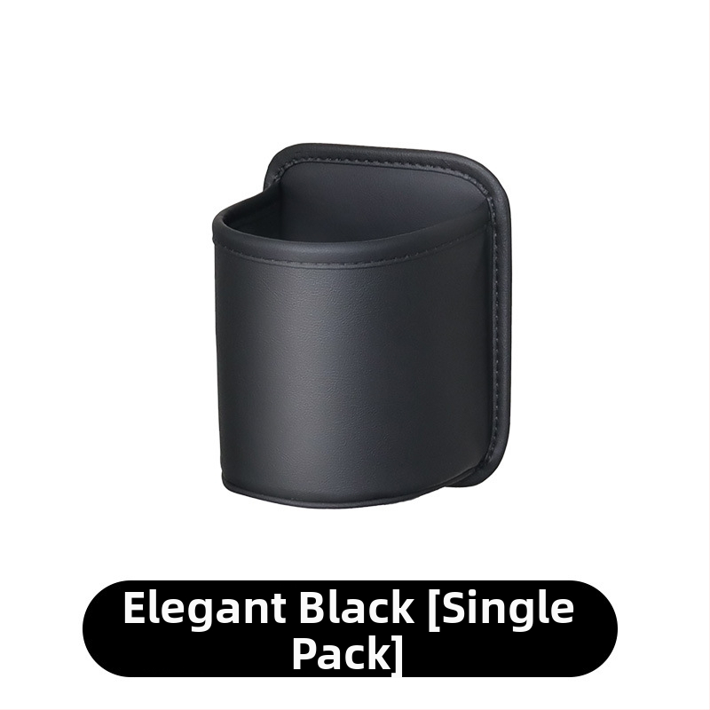 Automobilio durelių šoninė saugyklos dėžutė, odinis, puodelio laikiklis ir izoliuotas vandens butelių laikiklis, standartinė talpa