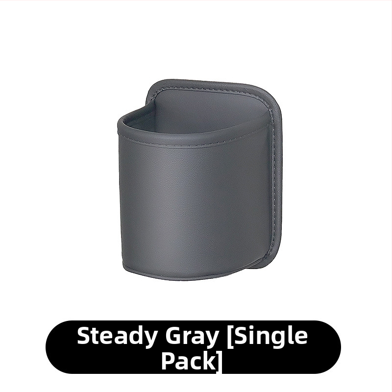 Automobilio durelių šoninė saugyklos dėžutė, odinis, puodelio laikiklis ir izoliuotas vandens butelių laikiklis, standartinė talpa