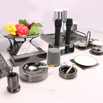 Nerūdijančio plieno pelenų indas barui, KTV, užeigai, internetinei kavinei, svetainei ir biurui – daugkartinio naudojimo, logotipo spausdinimo galimybė, šiuolaikinis minimalistinis stilius, korėjietiškas stilius